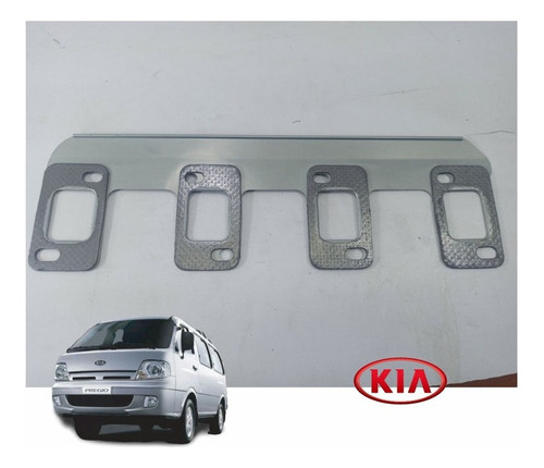 Empacadura Multiple De Escape Kia Pregio 3.0l 01-09 Foto 2