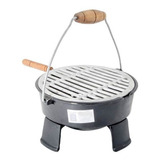 Asador De Carbón Pequeño De Aluminio Portátil