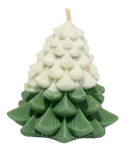 Vela Forma De Pino Navideño Aroma Fruits