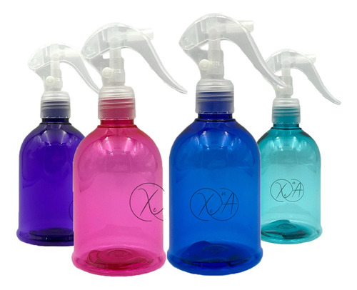 Atomizador Mini Trigger 250 Ml Envases Plastico Gatillo X 12