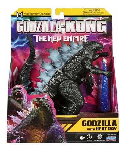 Godzilla Rayo De Calor Godzilla X Kong The New Empire 15cm