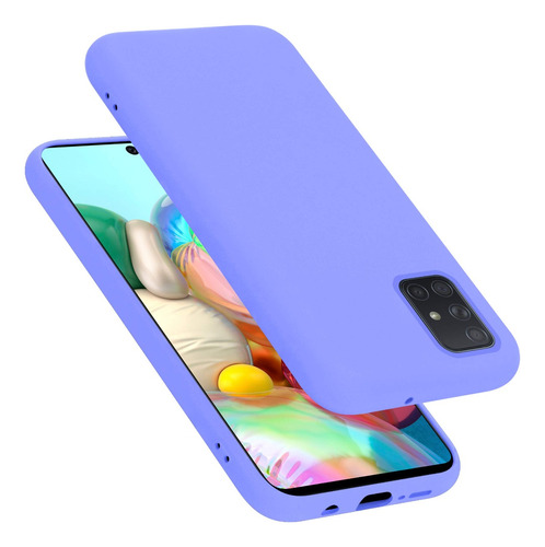 Estuche Forro Silicone Case Gamuza Para Samsung A51