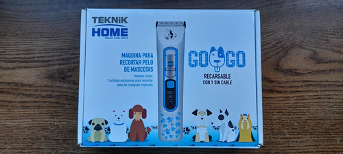 Cortadora De Pelo Para Mascotas - Teknik Home (modelo Go Go)
