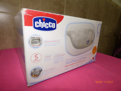 Esterilizador De Mamaderas Chicco Para Microondas