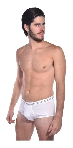 Paquete De 3 Trusas Blancas Marca Rinbros Para Hombre | MercadoLibre