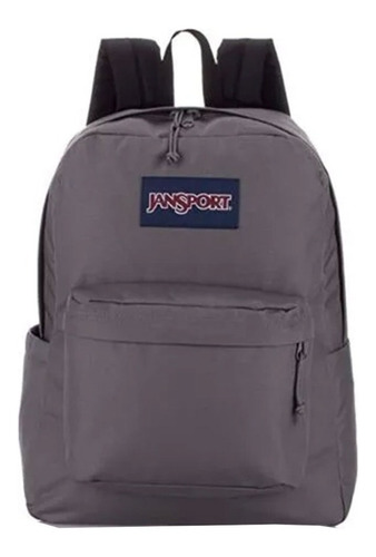 Mochila Jansport Cross Town Superbreak Gris Urbana