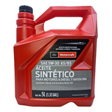 Aceite 5w30 Sintético Diesel Y Gasolina  Garrafa