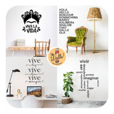 Vinilos Decorativos Frases Textos 2 X 1 - Mandanos Tu Frase