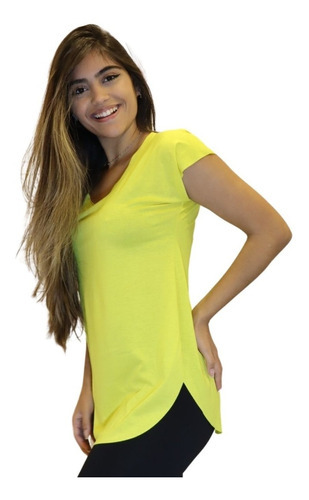 Blusa Barra Arredondada Tapa Bumbum Fitness 10827