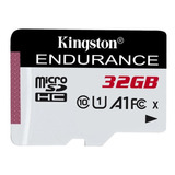 Kingston Micro Sd Clase 10 Endurance A1 Para Camaras 32gb +