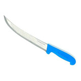 Cuchillo Columbia 10  Azul Para Deshuesar / Cimitarra / Tall