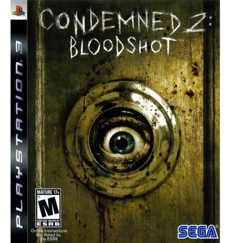 Jogo Ps3 Condemned 2 Bloodshot Físico Original