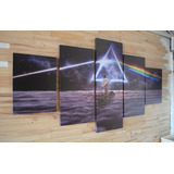 Cuadros Polipticos De 150x80 Pink Floyd Bastidor Madera