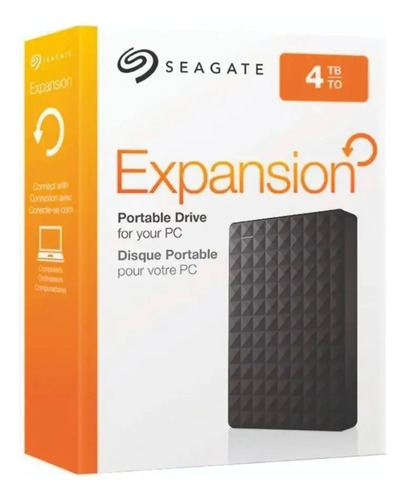 Disco Duro Externo Seagate Expansion Stea4000400 4tb Negro