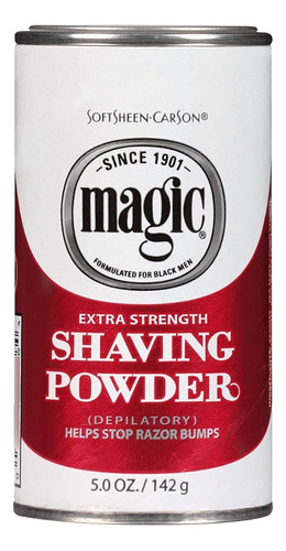 Polvo Para Depilar Magic Red Shaving Powder 4 Pack D