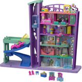 Polly Pocket Juego Con 3 Micro Muñecas, 1 Auto De Juguete,.