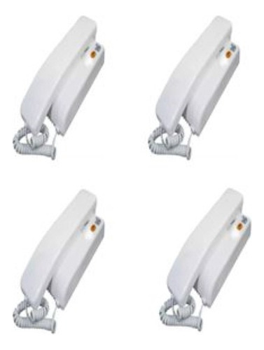 4 Pcs Interfone Thevear Icap-ip Apartamentos E Condominios