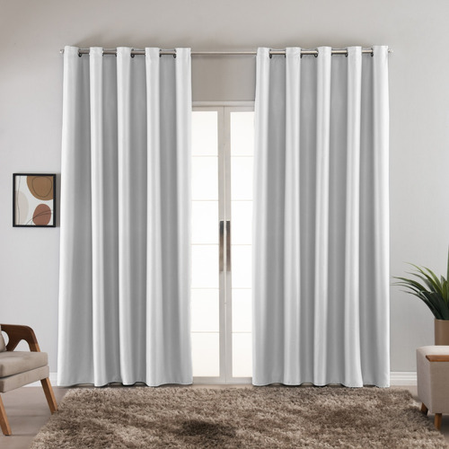 Cortina Blackout Para Sala Porta De Vidro Varanda 4,00x2,50