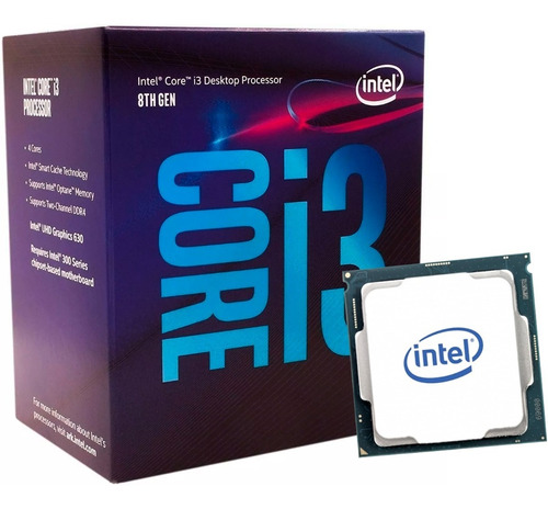 Procesador Intel I3 8100 Core I3 8va Generacion Socket 1151 