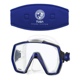 Tusa M1001 Freedom Hd Silicone Diving Mask - Cobalt Blue ...