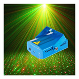 Laser Multipunto Audioritmico Luz Verde/rojo Dj Profesional