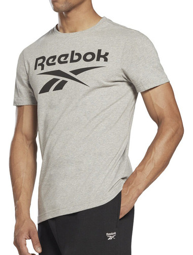 Remera Reebok Training Big Logo Hombre Gr Tienda Oficial