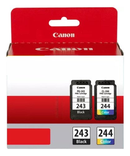 Pack De Cartuchos De Tinta Para Impresora Canon 243 Y 244