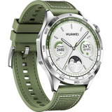 Smartwatch Huawei Gt4 Pnx-b19, Gps, Nfc, Bluetooth Microfone Caixa Verde Pulseira Verde