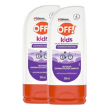 Kit 2 Loção Repelente De Insetos E Dengue Off Kids - 200ml 