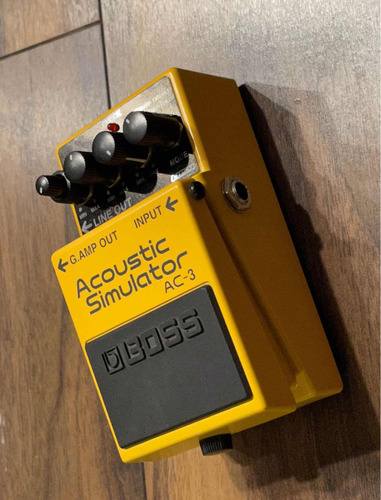 Pedal Simulador Acústico Boss Ac-3