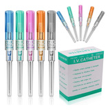 Autdor - 50 Agujas Mixtas De Catter Iv De 14g, 16g, 18g, 20g