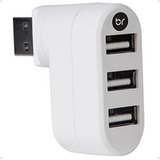 Hub Regua Extensor Cabo Usb, Bright, 0335, 2.0, 3 Portas Usb