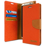 Funda Cartera Para Samsung Galaxy S8 Plus (2017) Naranja Den