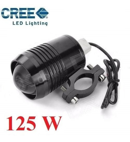 Faro Led Cree Laser Moto Auto U2 Aux Universal Lupa Cañon