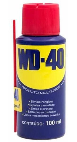 Wd40 Spray Lubrificante Multiuso Desengripa Lufrifica 100ml 