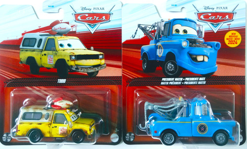 Disney Pixar Cars Todd & Mate Presidente Nuevo Envio Gratis