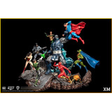 Action Figure Stl Justice League Vs Darkseid Diorama