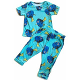 Conjunto Pijama Bebe Y Niño/a Personaje Dory Dory Unisex