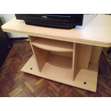 Mesa De Tv Con Base Giratoria