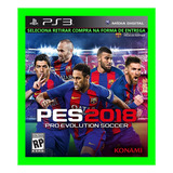 Pes 18 Pro Evolution 2018 Português Brasil  - Ps3