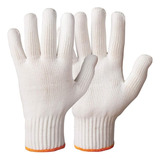 Amz String Knit Work Gloves Men Bulk Pack, Polyester And Cot