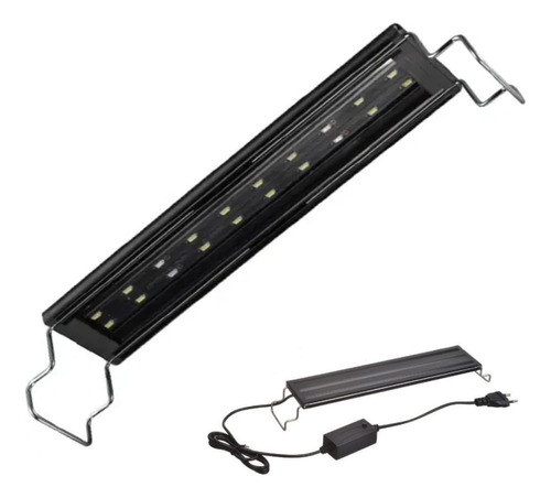 Lampara Luz Led Para Pecera Acuario Luz Blanca Azul 50-60cm 