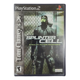 Tom Clancy's Splinter Cell Juego Original Ps2