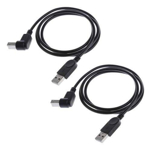 2 Pcs Ca De Extensión Datos Impresora Usb 2 Materiales