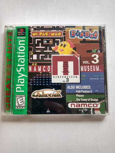 Namco Museum Vol.3 Para Playstation 1 