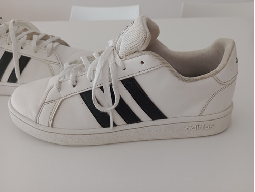 Zapatillas adidas Cuero Blancas Unisex 