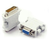 Adaptador Dvi-i 24+5 Pinos Macho P/ Vga 15 Pinos Femea