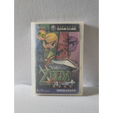 The Legend Of Zelda Four Swords Adventures Gamecube Japonês 