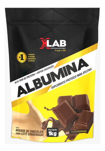 Albumina X-lab 1kg - Vários Sabores 