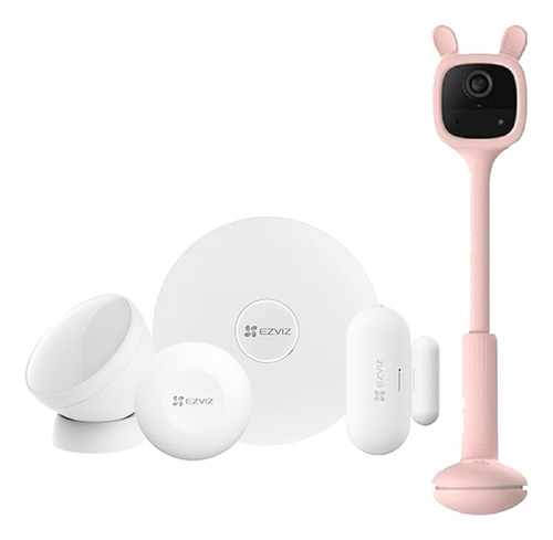 Kit Ezviz Camara De Seguridad Baby Call + Sensor Smart Home